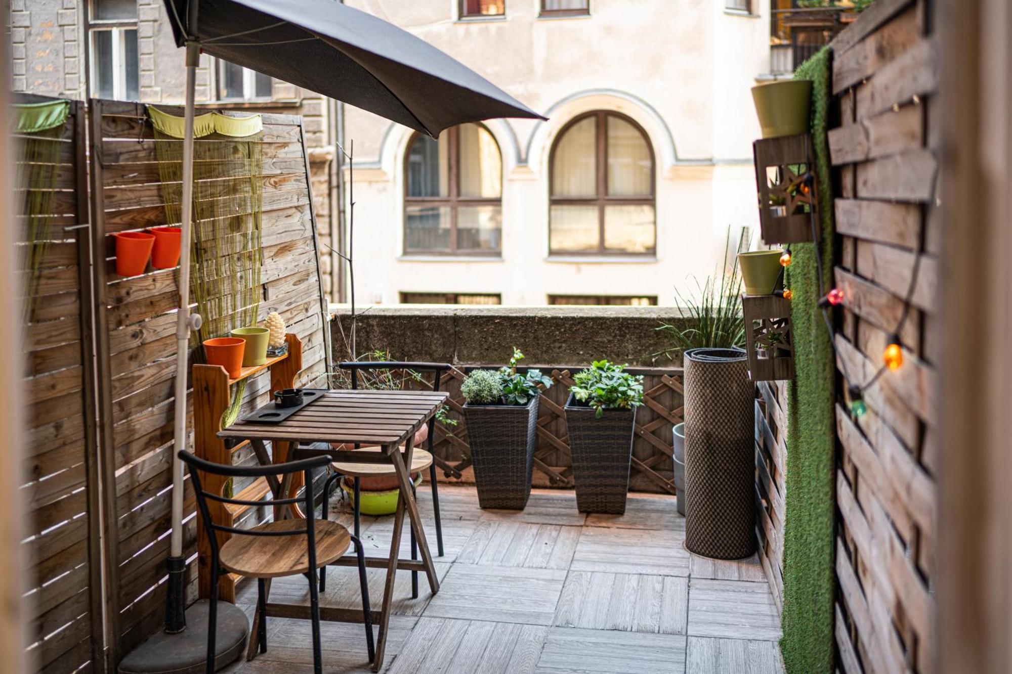 Central Terrace Budapeste Exterior foto